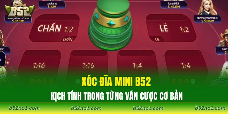 Xóc Đĩa Mini B52